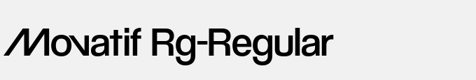 Movatif Rg-Regular